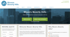 Desktop Screenshot of beverlyhills-movers.com