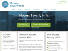 Tablet Screenshot of beverlyhills-movers.com